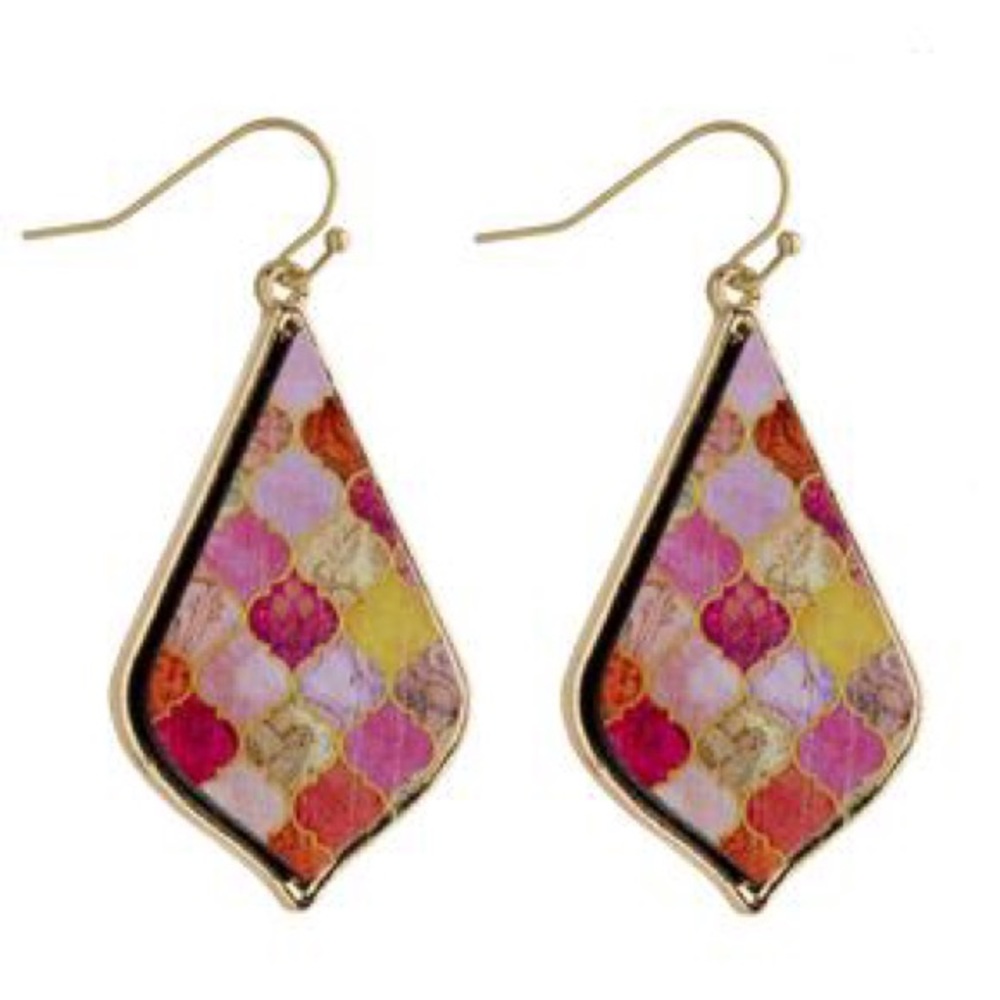 Lotus inspired Earrings
